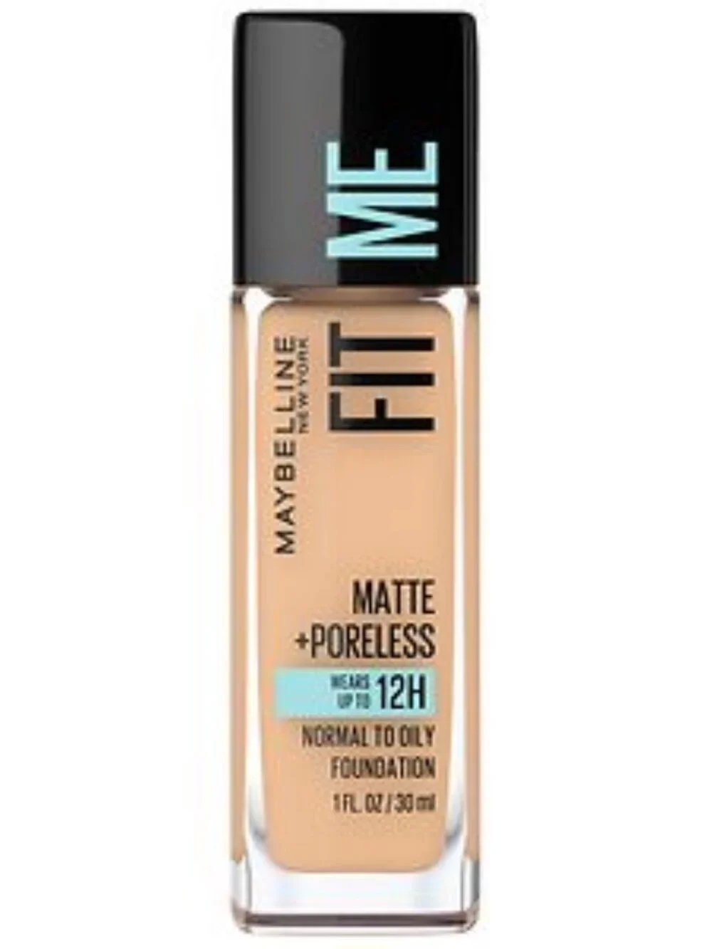 Maybelline Fit Me Matte + Poreless Liquid Foundation Makeup  220 Natural Beige
